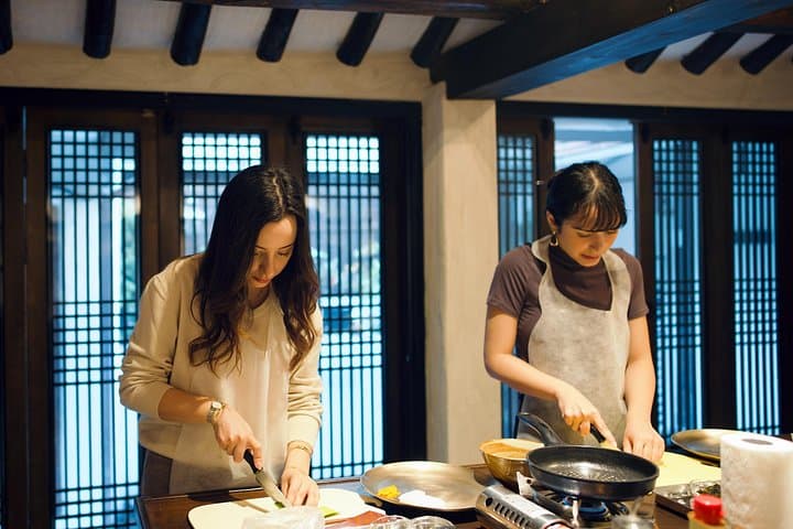 Royal Seoul Culinary Class em um Hanok de 100 anos